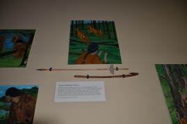 Lanzas usadas por los nativos Lenni Lenape en NJ.