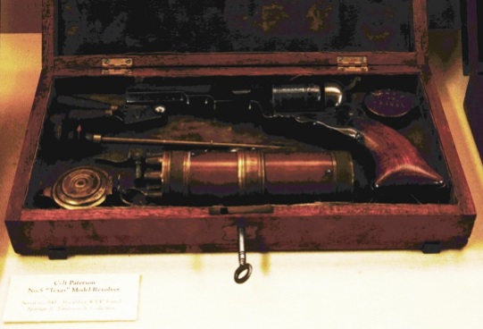 Modelo de revolver Colt Paterson fabricado en Paterson