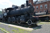 Locomotora de vapor construida en Paterson.